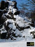 Lochstein bei Falkenstein im Vogtland, Sachsen, (D) (8) 22. Februar 2012 (Lochstein-Quarzit, Falkenstein-Subformation).JPG